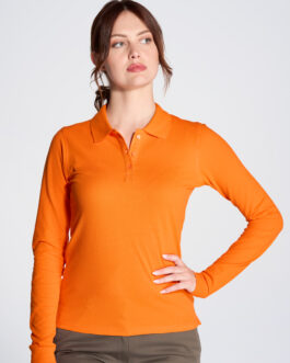 Polo Donna Manica Lunga