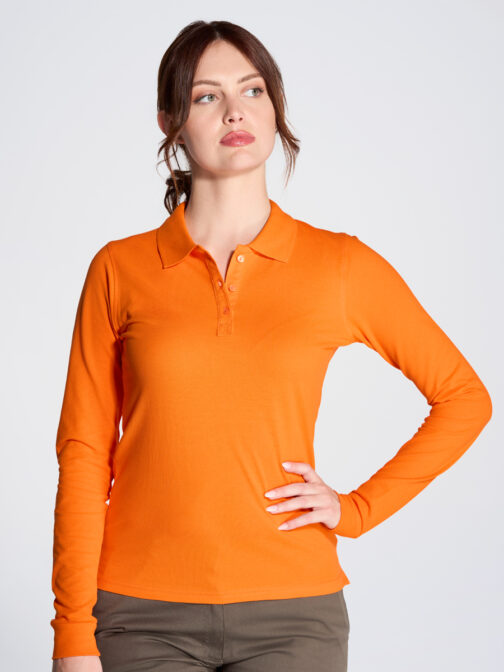 Polo Donna Manica Lunga